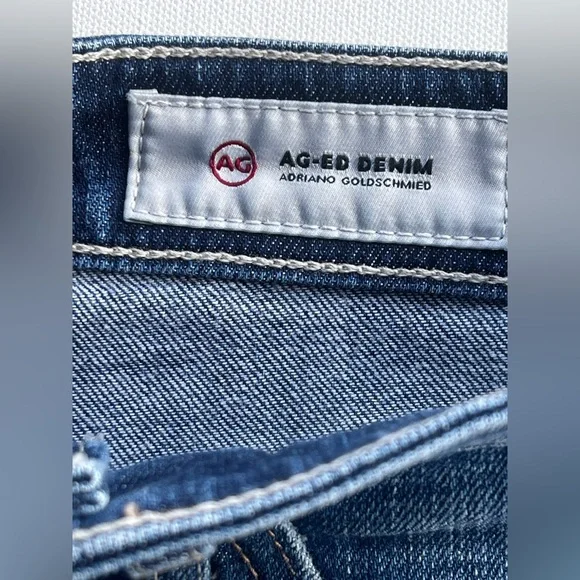 AG ADRIANO GOLDSCHMIED HaileyCutt Off EX Boyfriend Denim Shorts